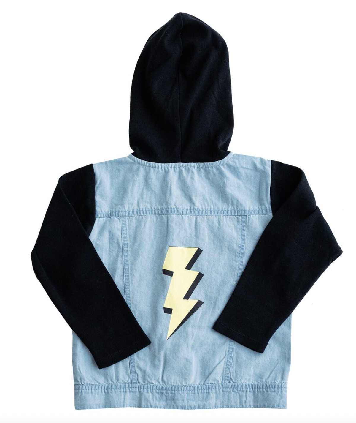 Lightning Bolt Overshirt Hoodie