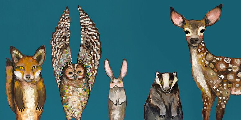 Forest Animals 36x18