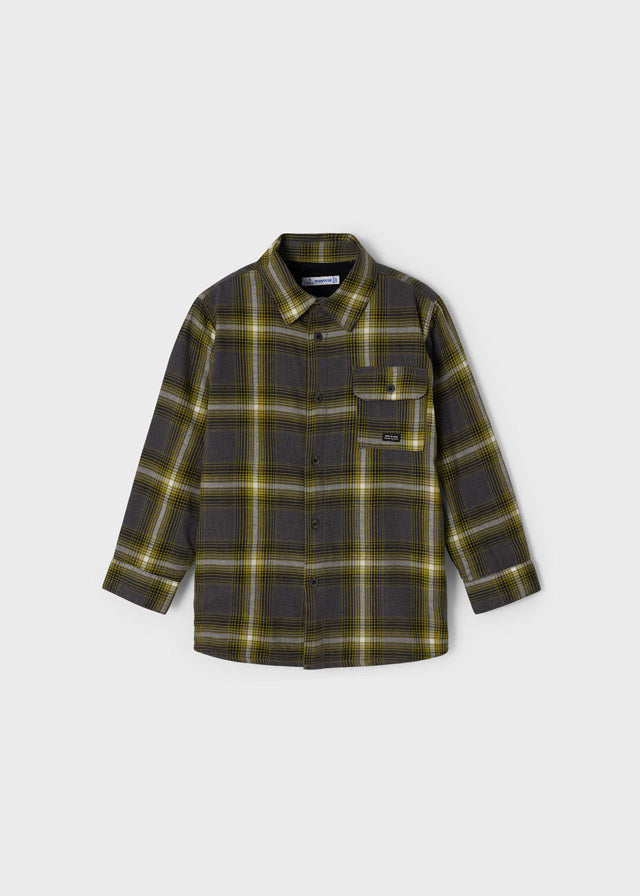 Oil Plaid Shacket