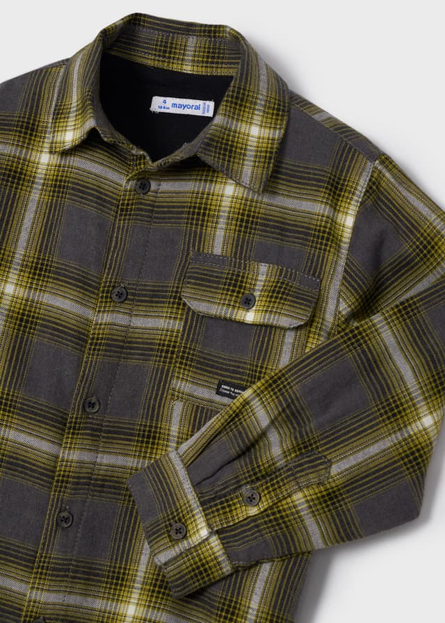 Oil Plaid Shacket
