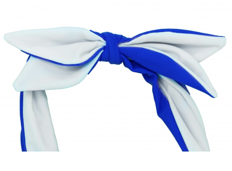 Pomchies Bow Headband - Royal/White