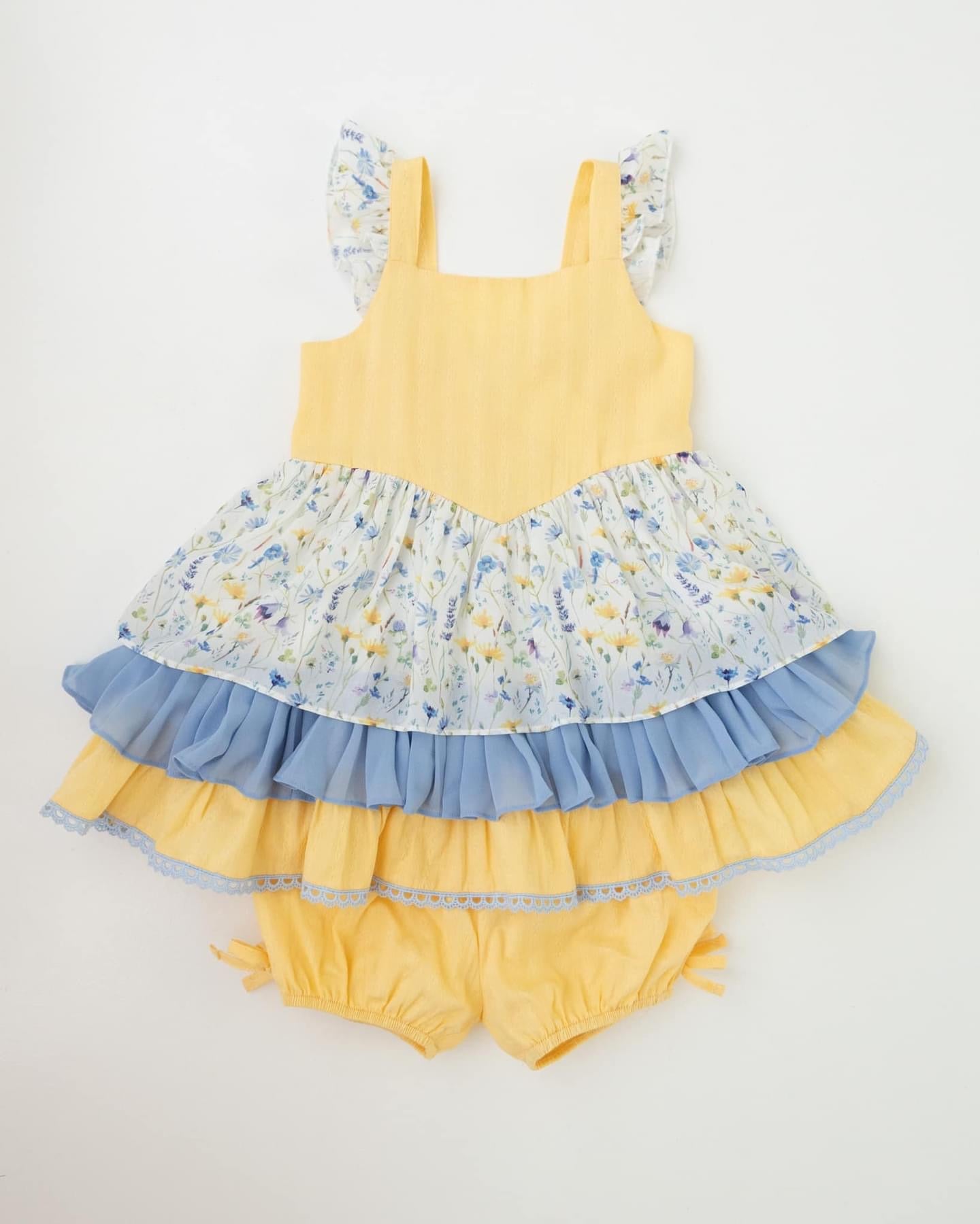 Evie's Closet Sunshine Floral Tunic Set