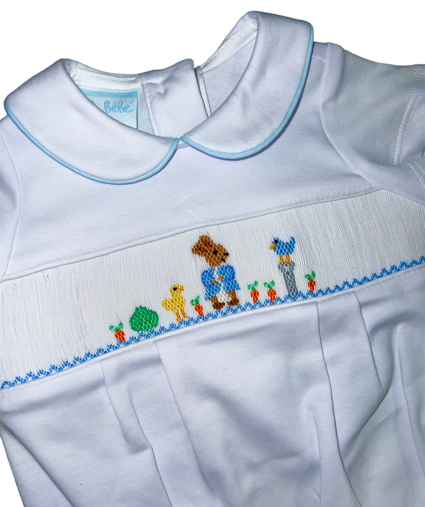 Peter Rabbit White Knit Boy Bubble