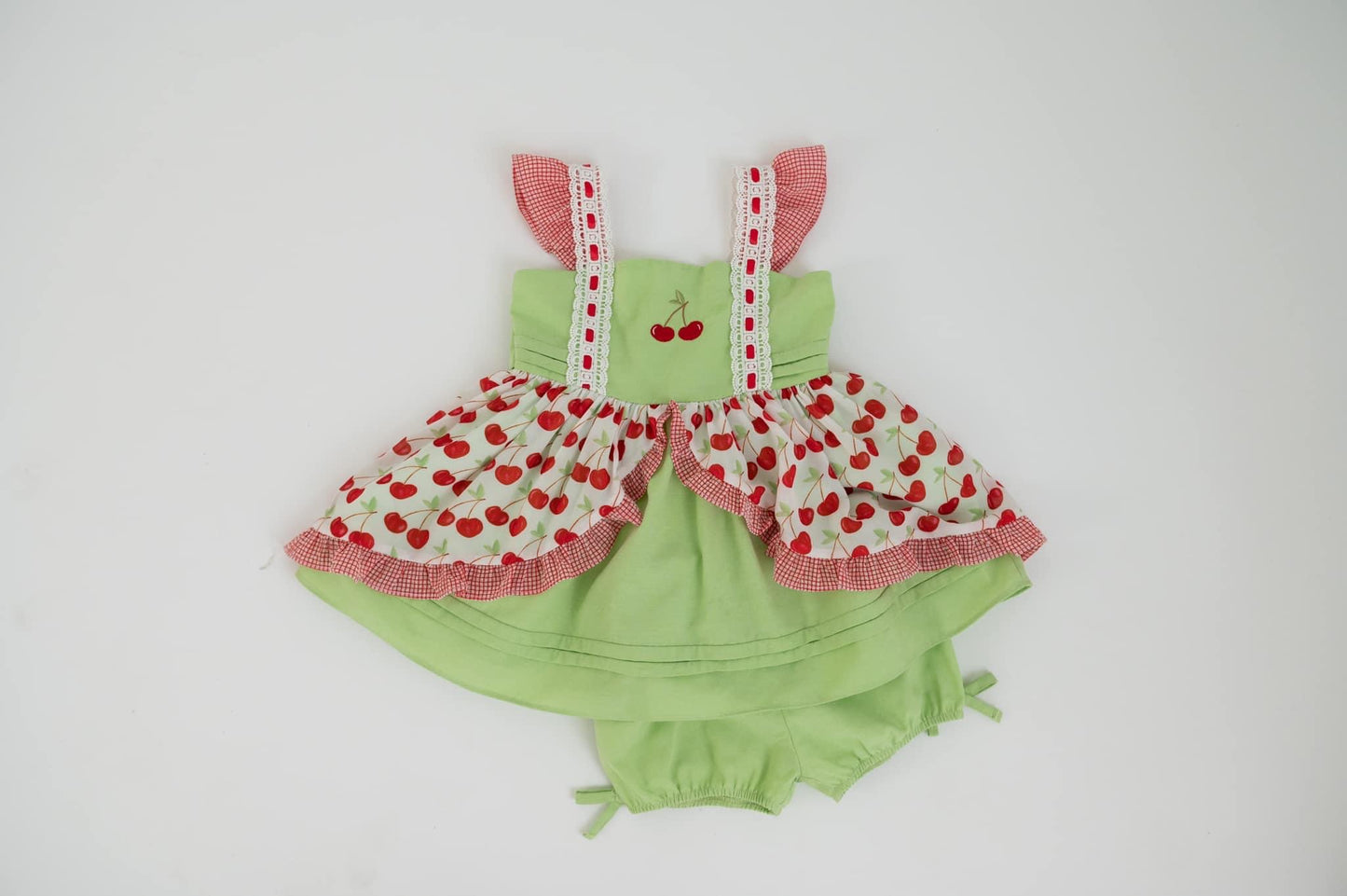 Evie's Closet Cherry Cherry Tunic Set
