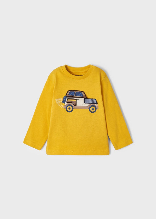 Long Sleeve EcoFriend Car Tee