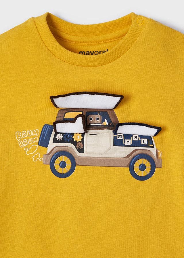 Long Sleeve EcoFriend Car Tee