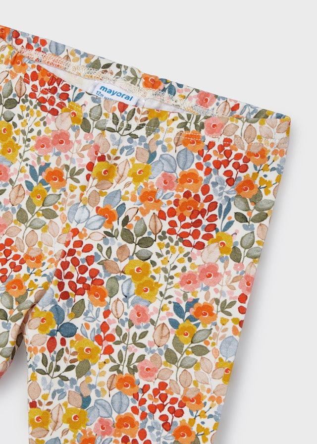 Embroidered Flowered Sweater Legging Set