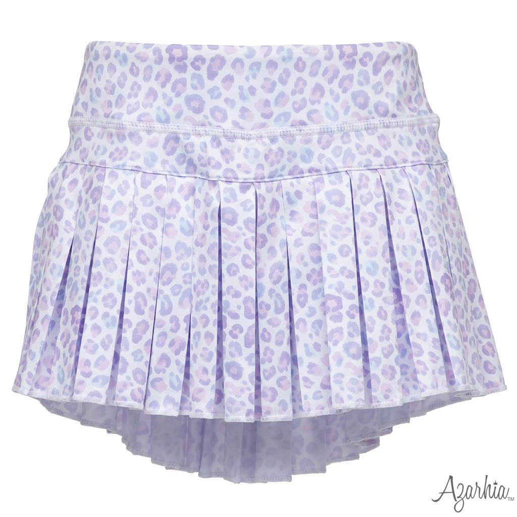 Azarhia Leopard Love Mini Pleated Skort