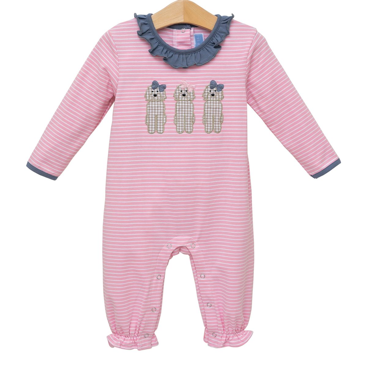 TSK Dog Ruffle Romper