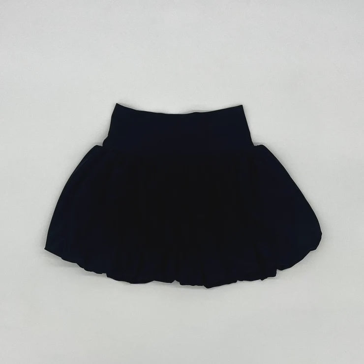 Blended Spirit Black Athletic Bubble Skirt