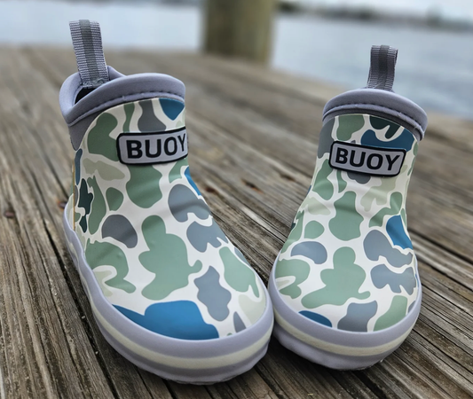 Buoy White Duck Camo Boots