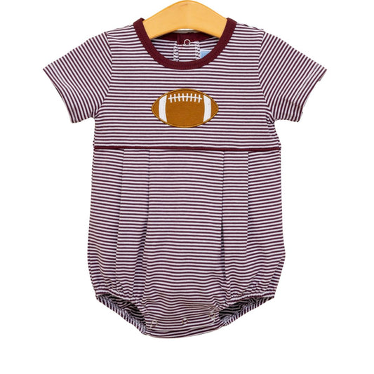 Trotter Street Kids Football Bubble Maroon