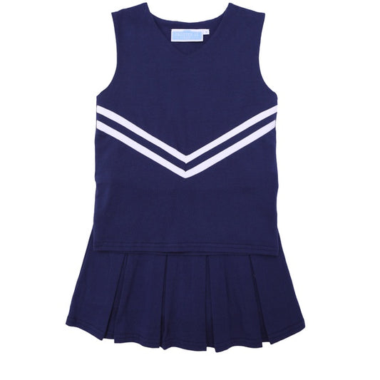 Trotter Street Kids  Cheer Uniform Set - Navy