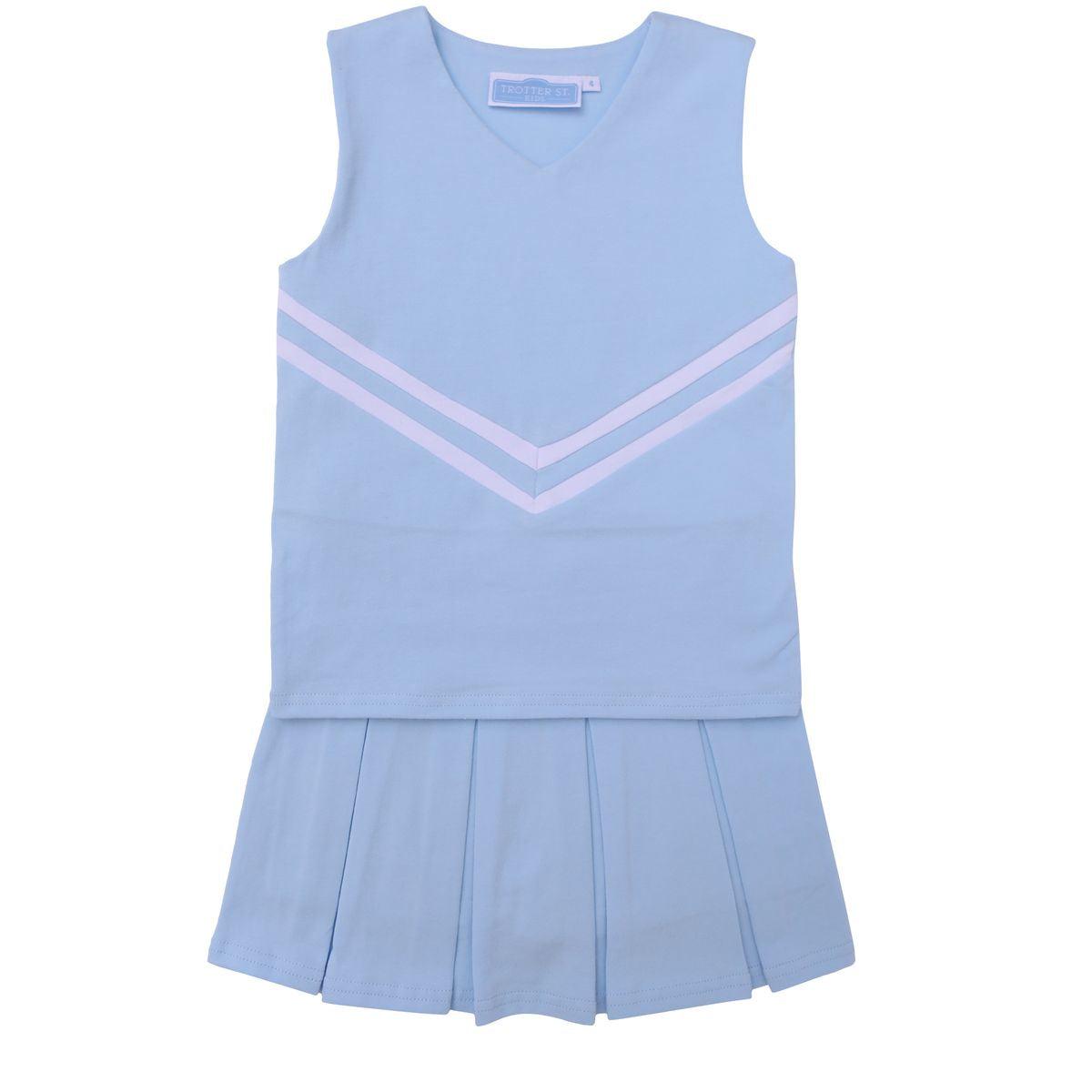 Trotter Street Kids Cheer Uniform Set - Lt Blue