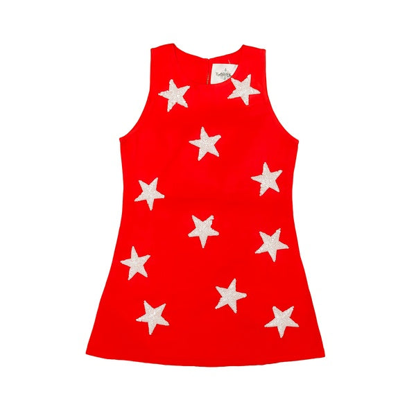 Belle Cher Sequin Starstruck Dress - Red