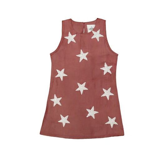 Belle Cher Sequin Starstruck Dress - Maroon