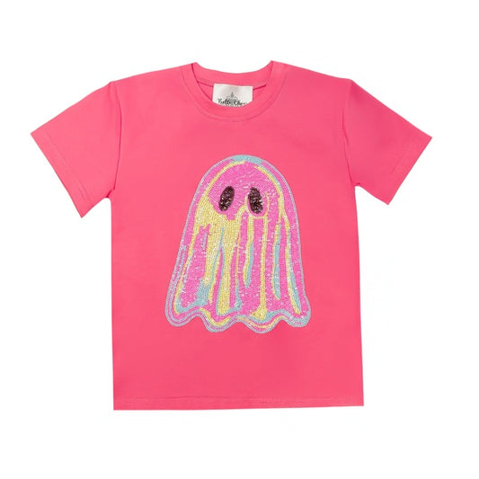 Belle Cher Sequin Ghost Shirt