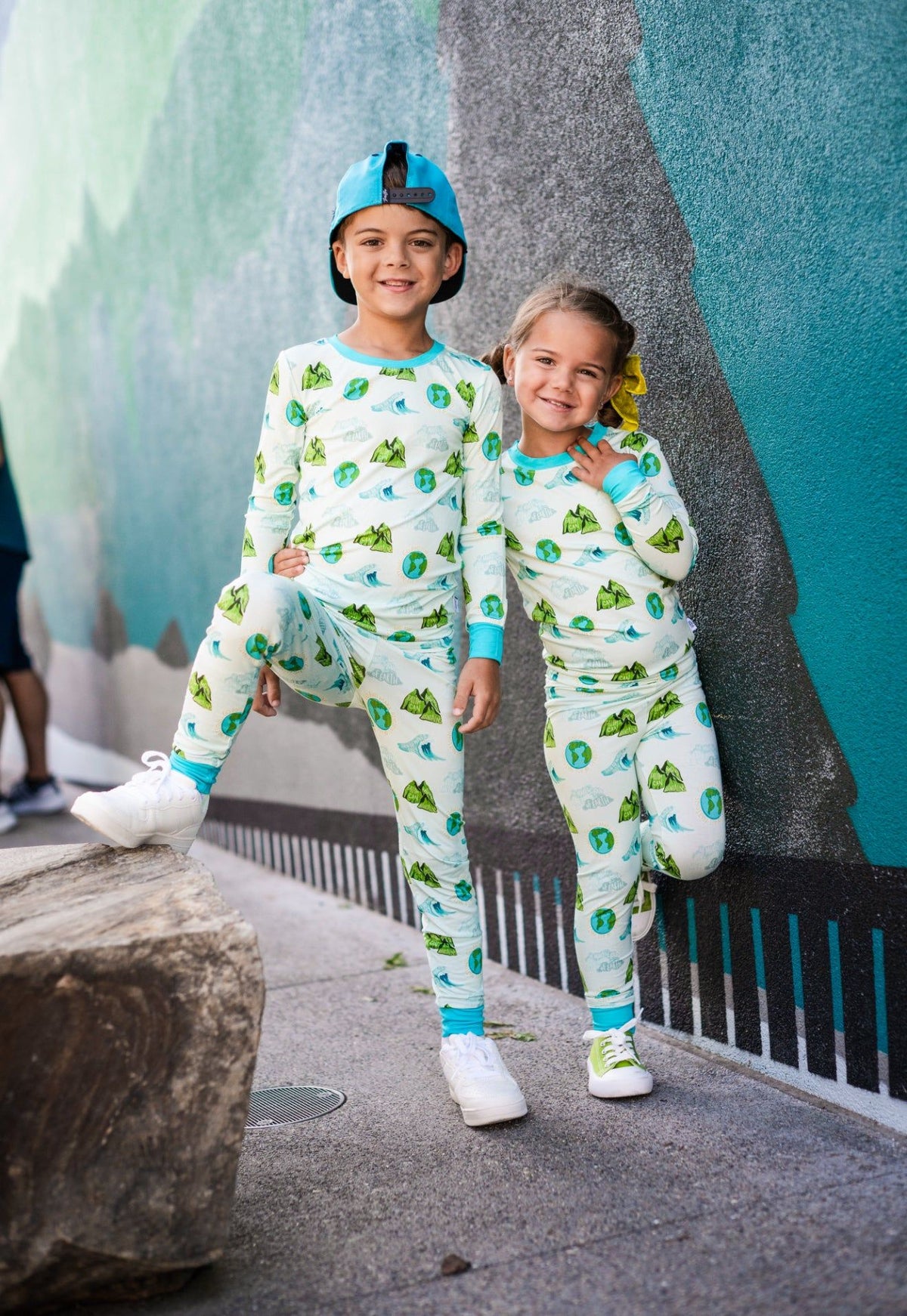 BRVE Firm Foundation Two Pc Pajama Set