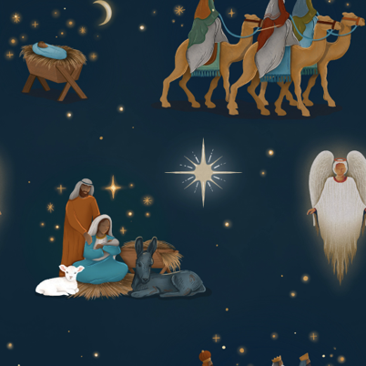 BRVE O Holy Night Two Pc Pajama Set