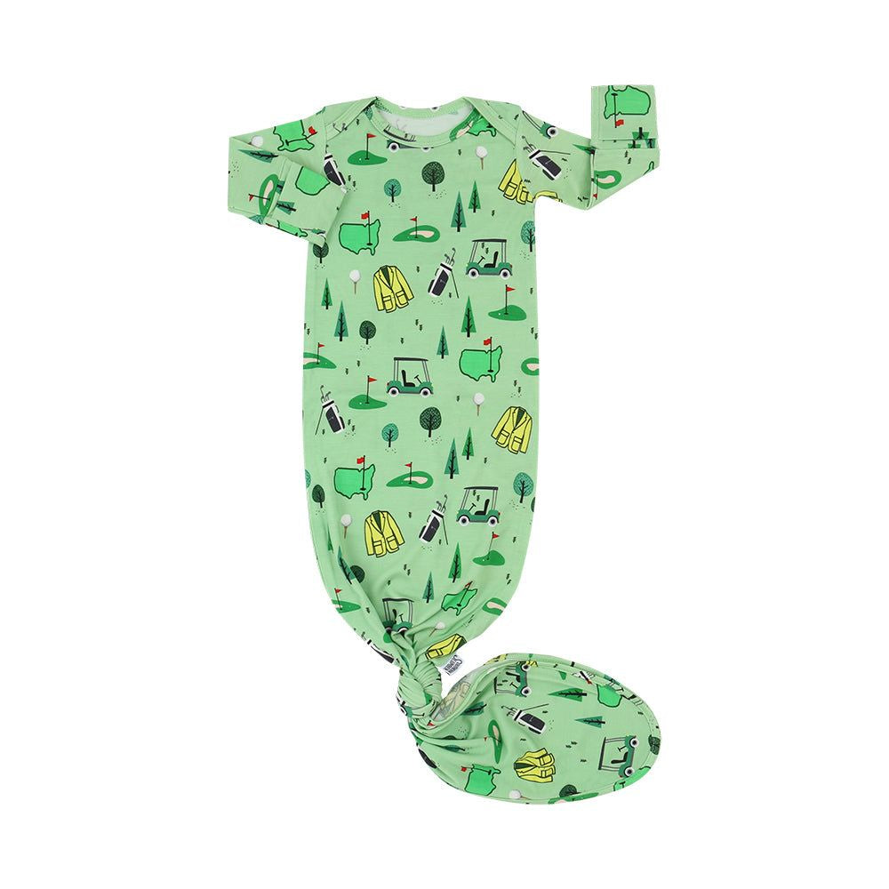 Southern Slumber Golf Bamboo Knotted Gown -NB