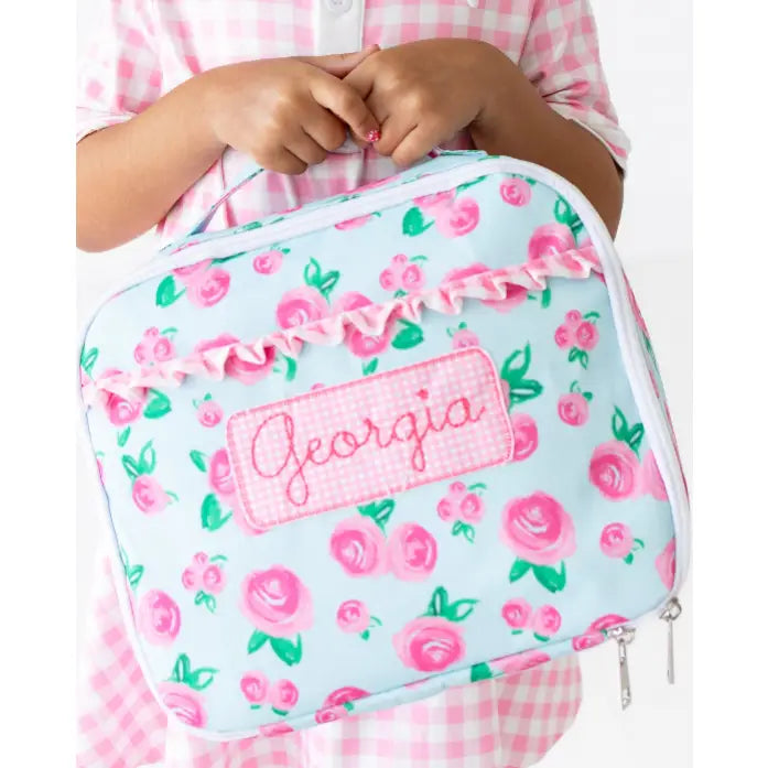 SugarBee Insulated Lunch Bag - Watercolor Roses