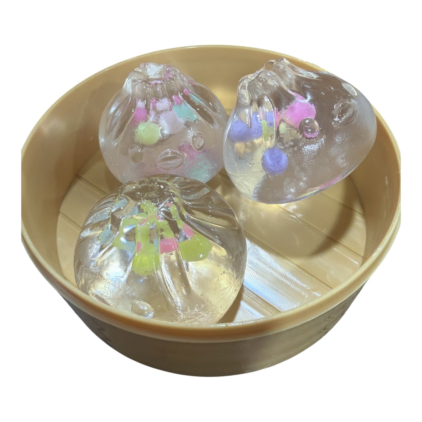 Mini Clear Squishy Dumplings