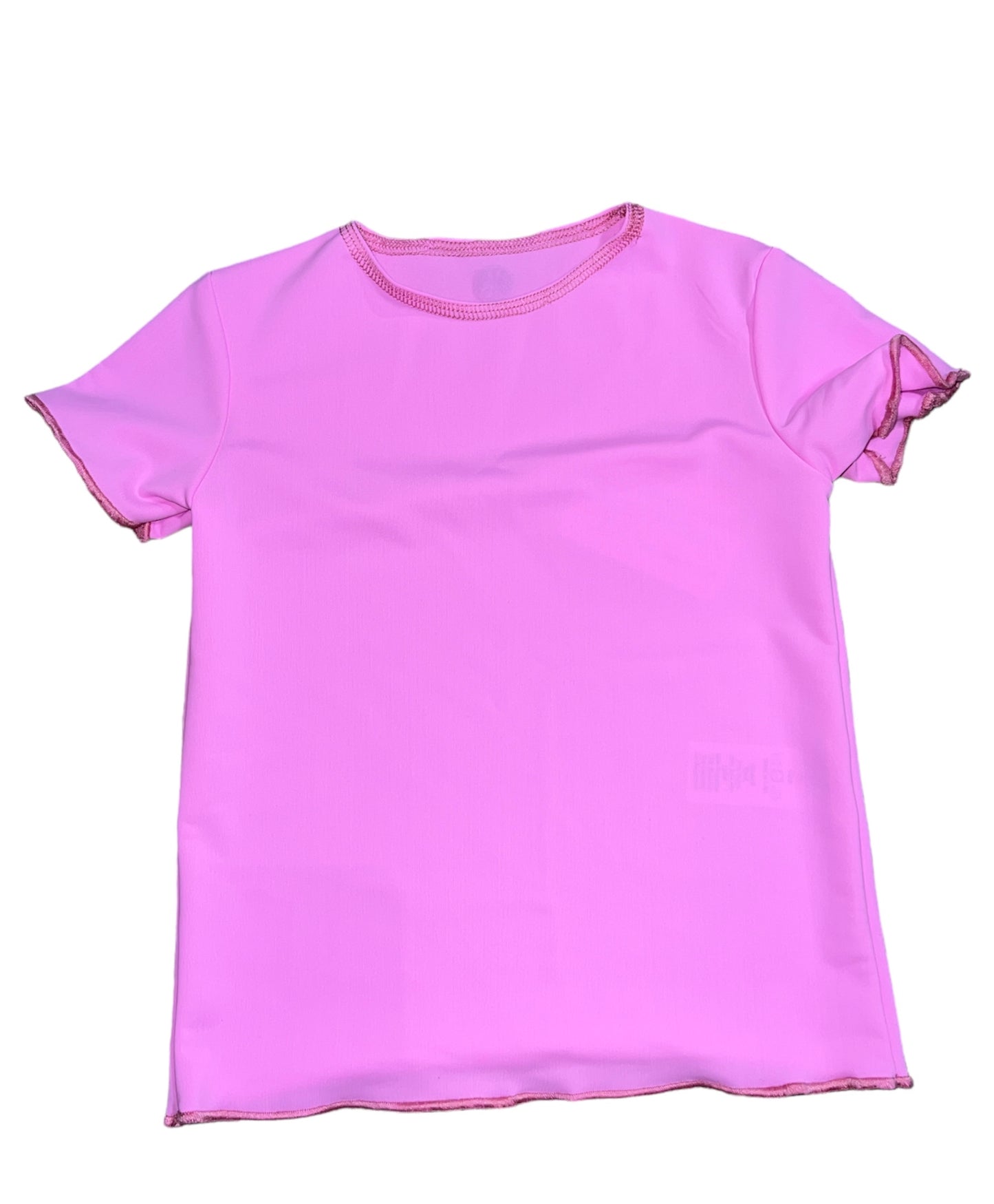 Pink Short Sleeve Top