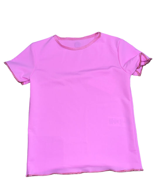 Pink Short Sleeve Top