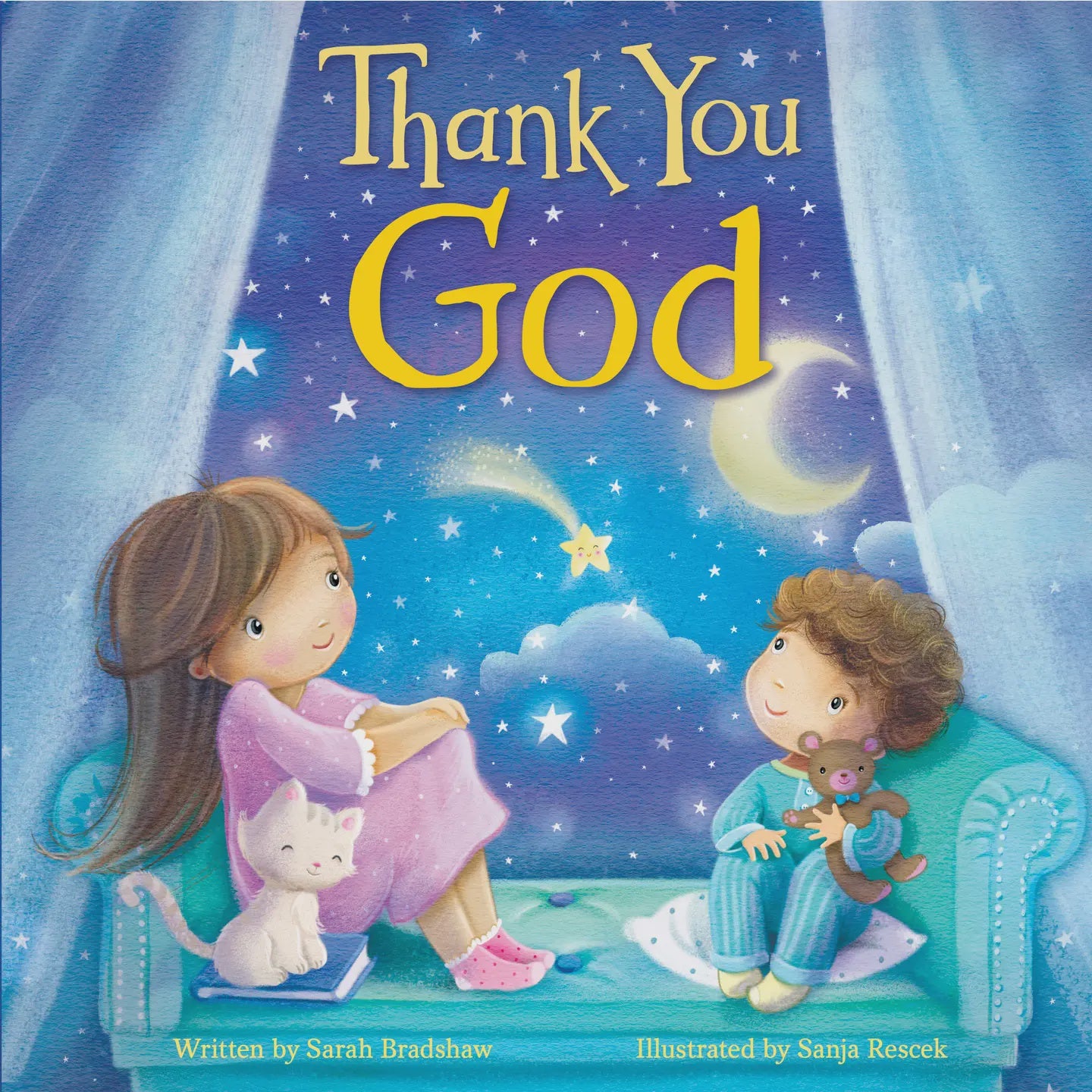 Thank You God Padded Board Book