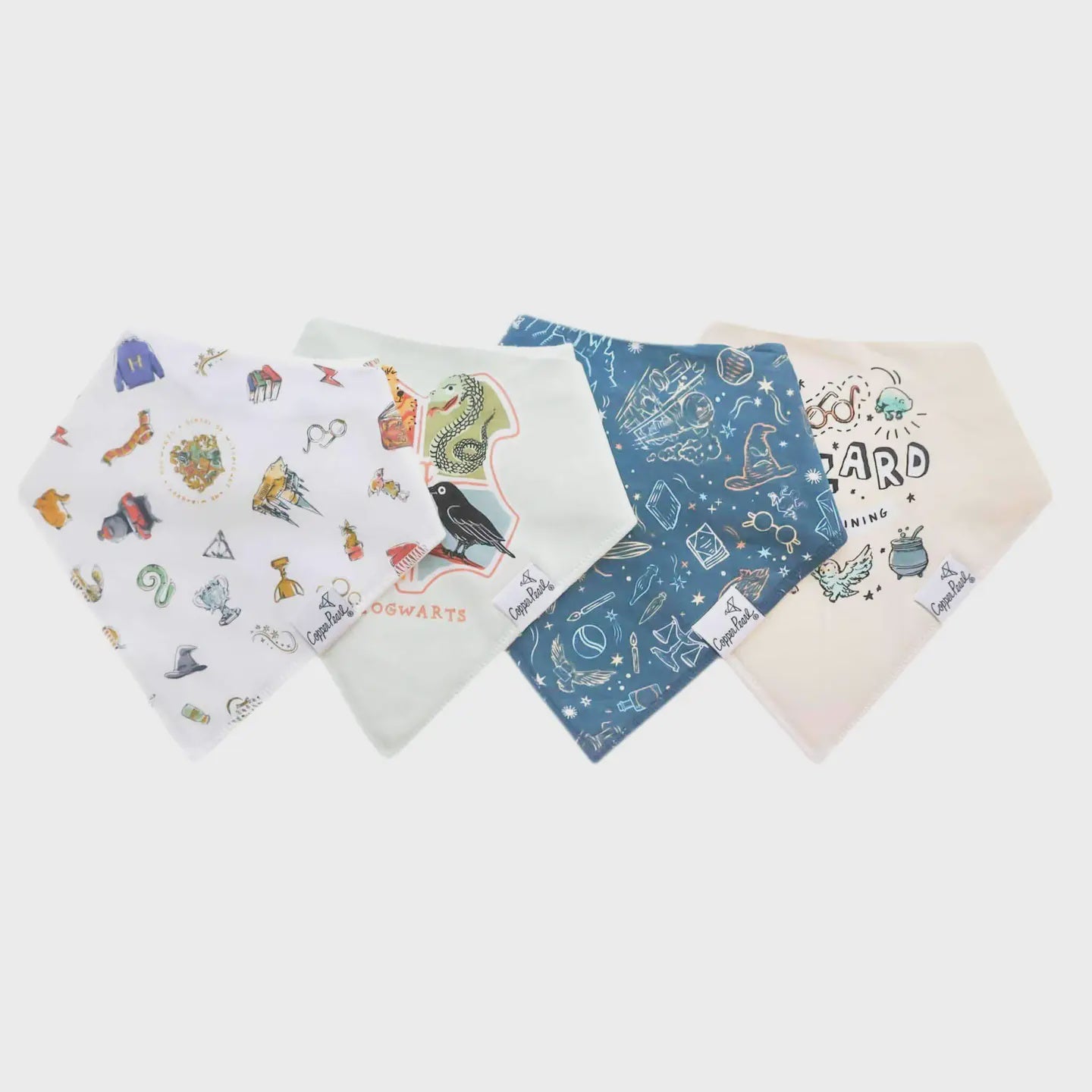 Copper Pearl Baby Bandana Bib - Harry Potter