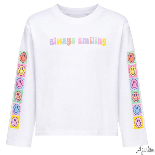 Azarhia Always Smiling LS Tee