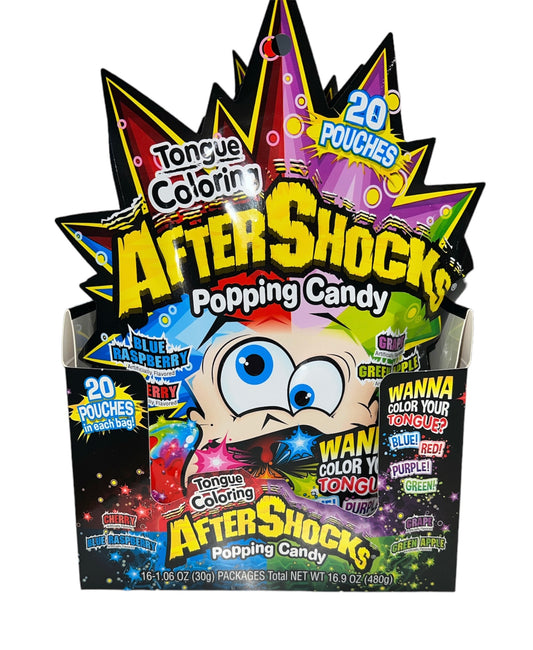 After Shock Tongue Coloring Popping Candy