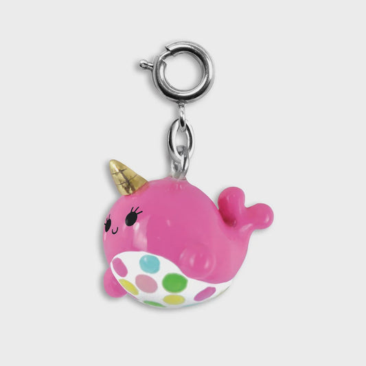 Charm It! Pink Narwhal Charm