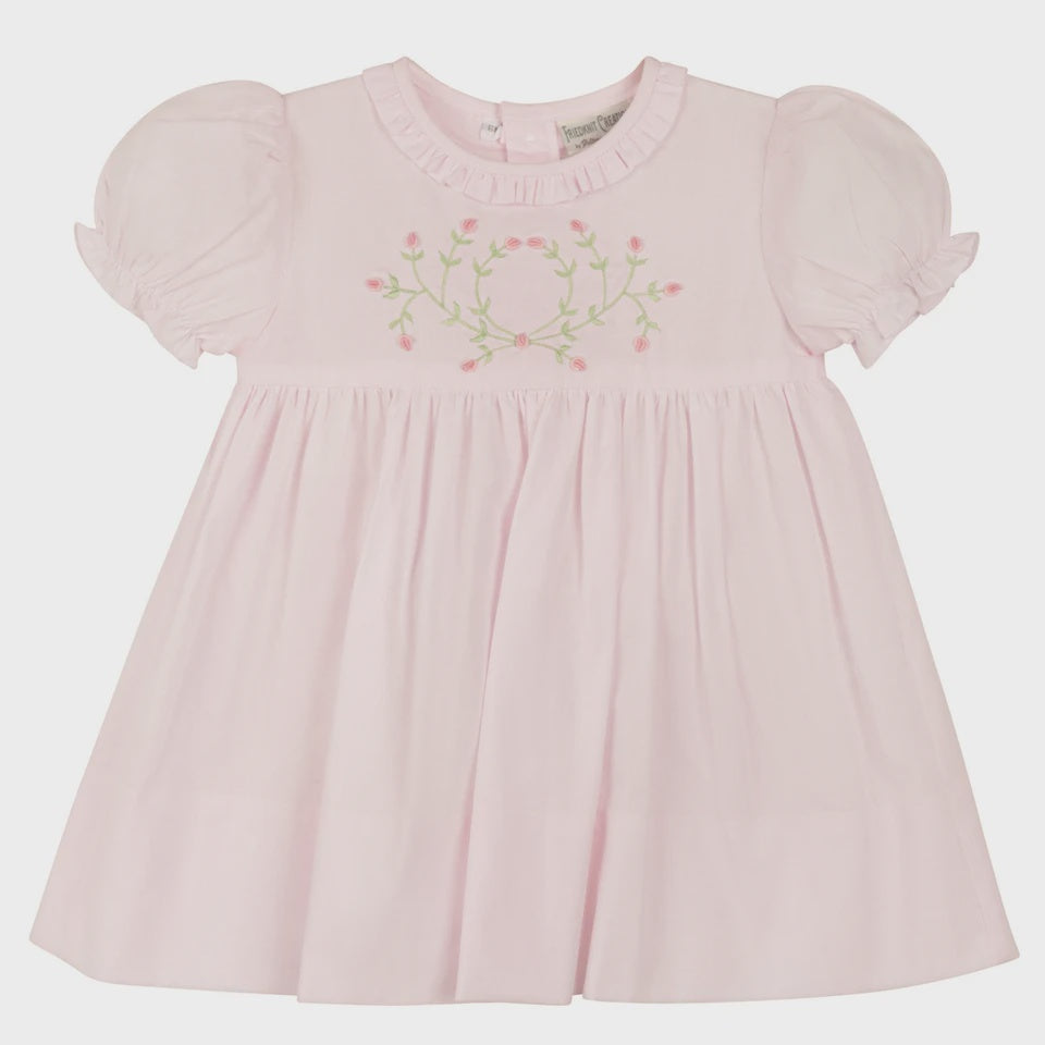 Feltman Brothers Pink Enchanted Garden Toddler Dress