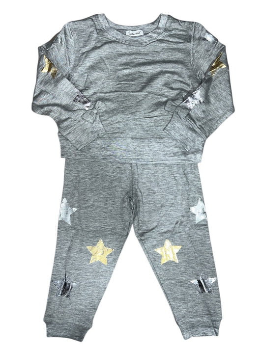 Shining Star Grey Pant Set