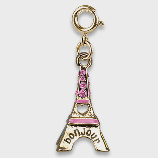 Charm It!  Gold Eiffel Tower Charm
