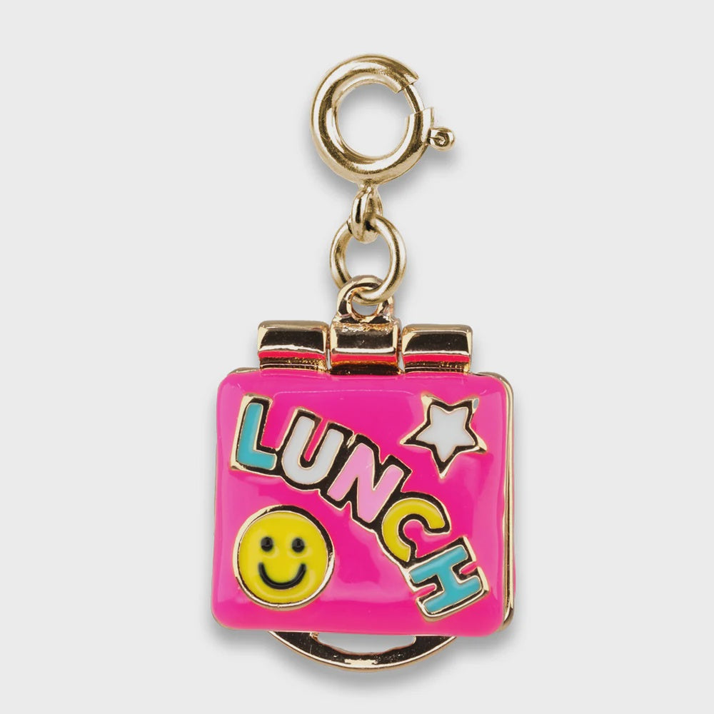 Charm It!  Gold Lunchbox
