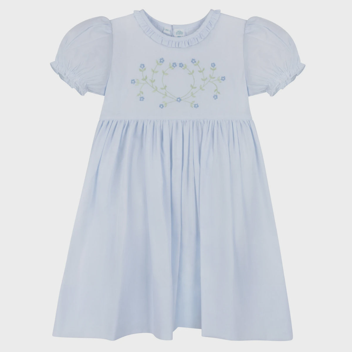 Feltman Brothers Blue Enchanted Garden Toddler Dress