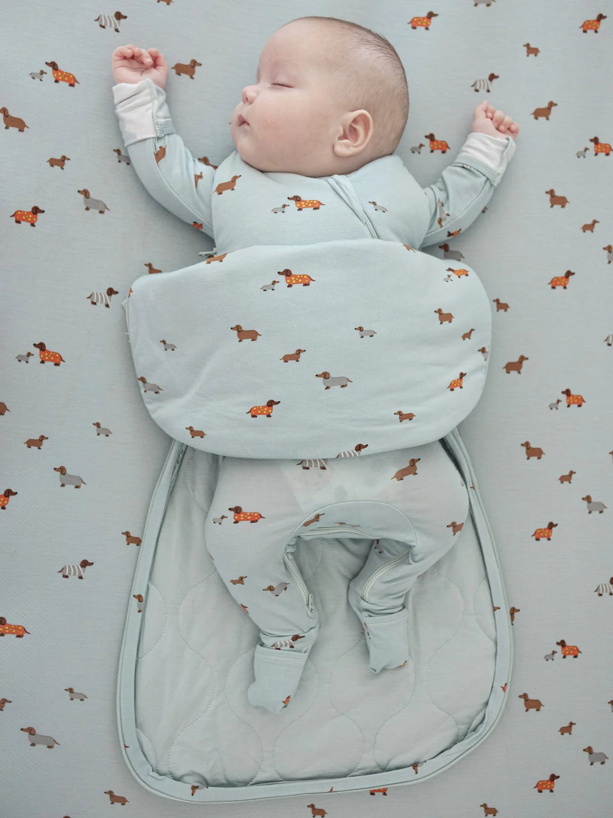 Gunamuna Swaddle Sleep Sack - Woof