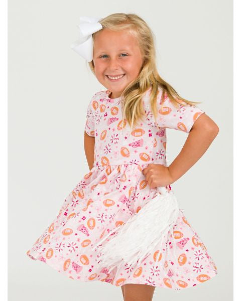 Ruffle Butts Spirit Squad S/S Twirl Dress