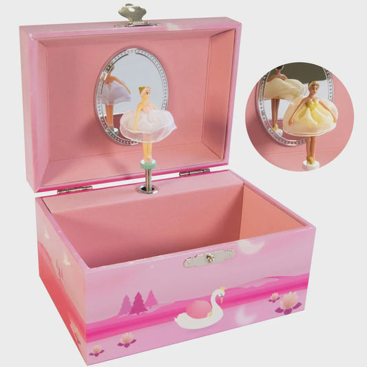 Mele & Co Swan Lake Musical Ballerina Jewelry Box