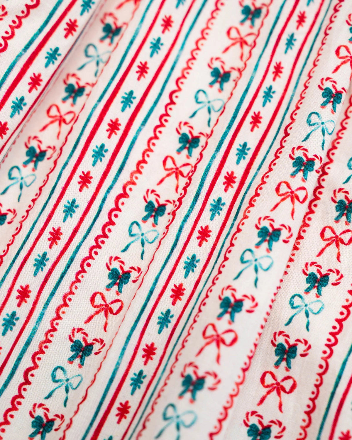 Smockingbird Vintage Candy Cane Dress