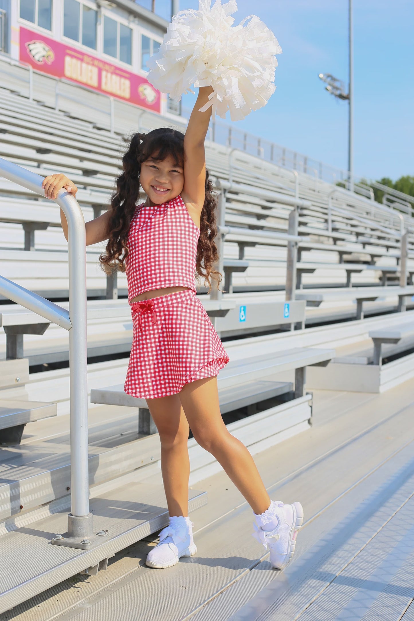 Be Girl Sideline Two Piece Set - Red