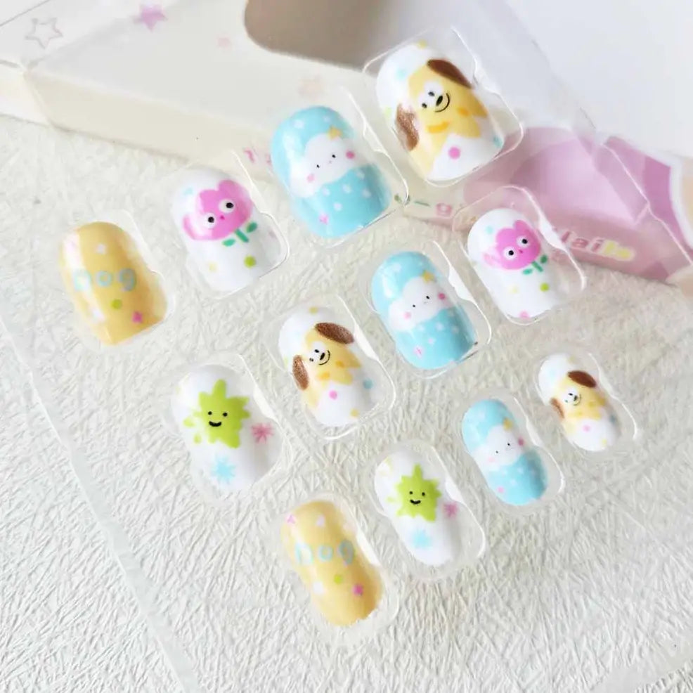 Fun Fake Kids Nail Tips