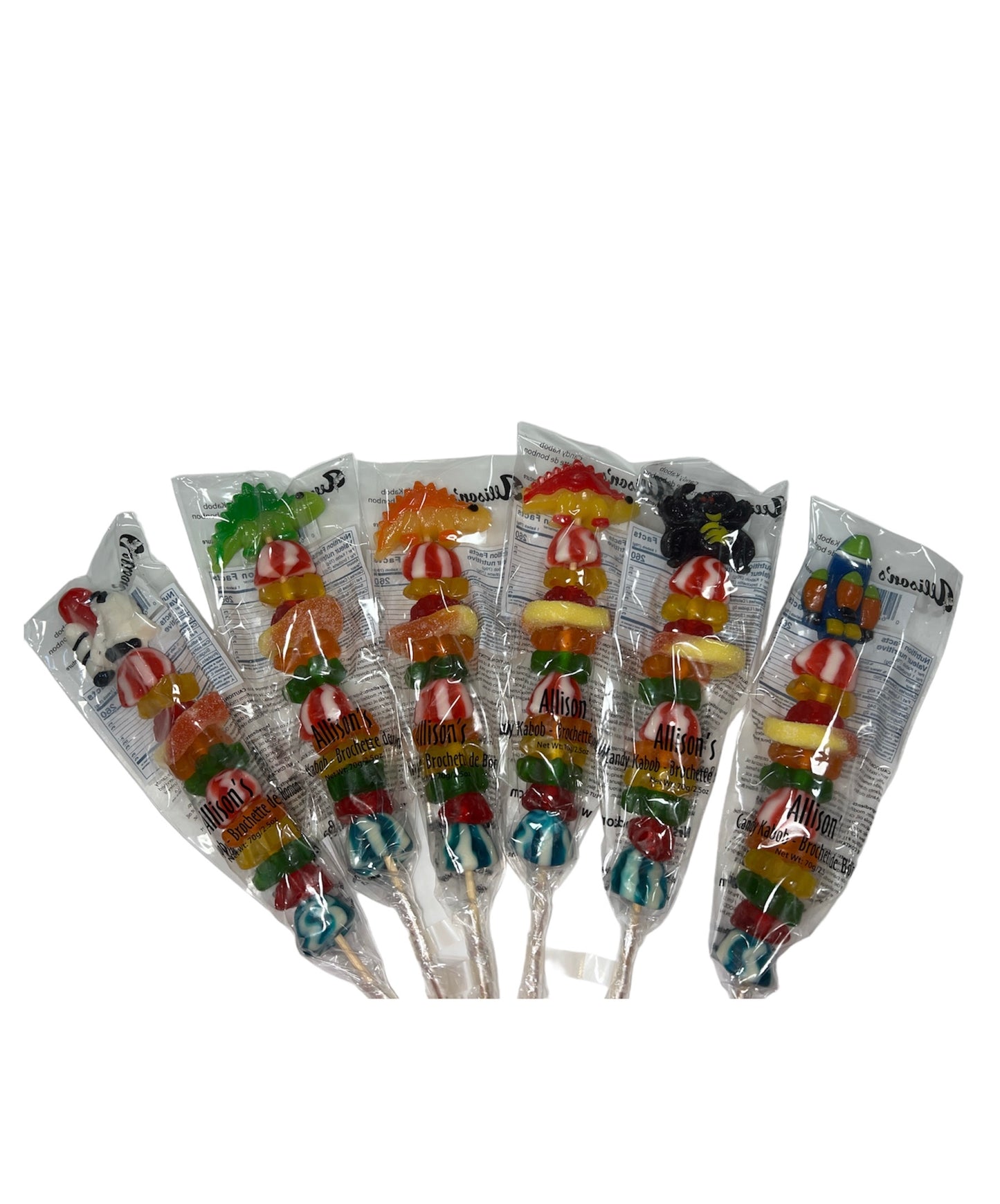 Boy Assorted Candy Kabob