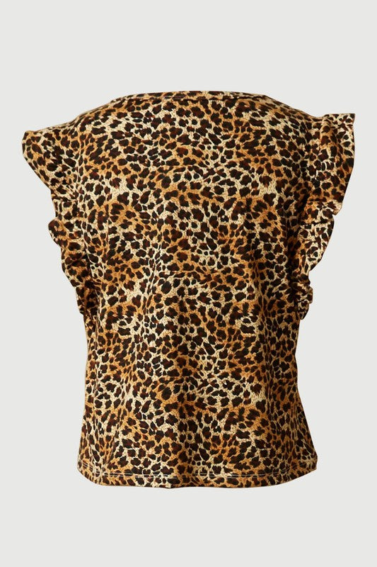 Hayden Girls Cheetah Print 2 Piece Set