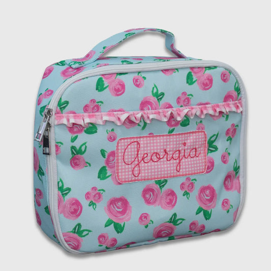 SugarBee Insulated Lunch Bag - Watercolor Roses