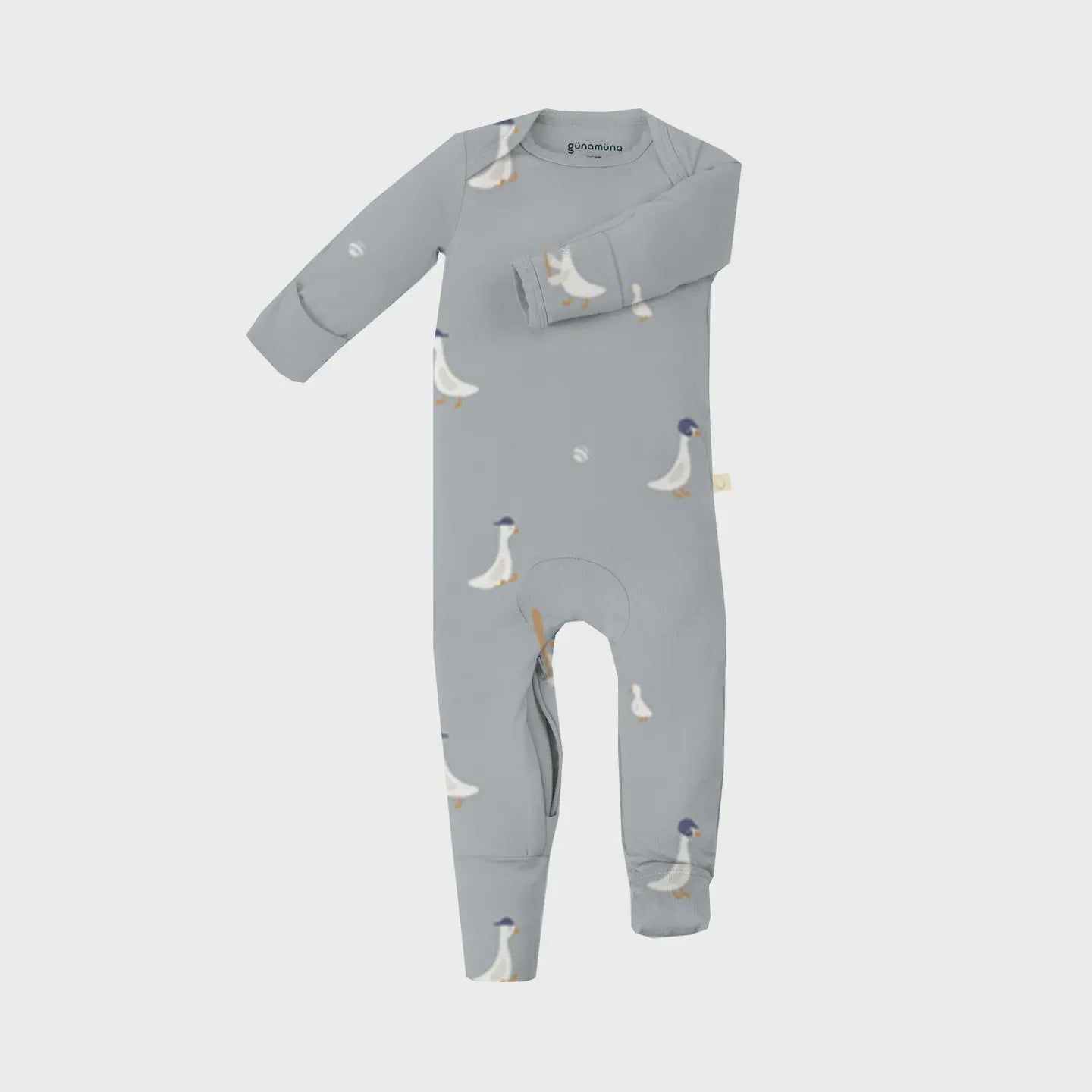 Gunamuna Convertible Pajamas - Baseball Goose