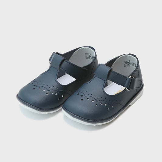 Birdie Navy T-Strap Mary Jane Toddler