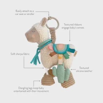 Friends Link & Love Activity Plush Teether Toy- Lama